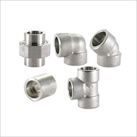 Duplex Steel Forged Fittings - 1/2" to 4", 3000 Psi | Corrosion Resistant, High Strength, Polished Finish