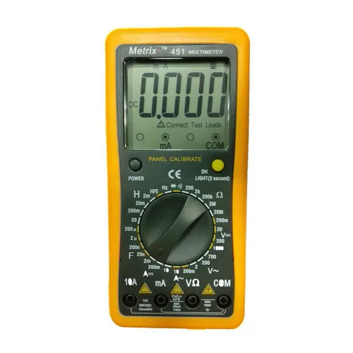 Digital Lcr Multi Meter 451 - Color: Yellow