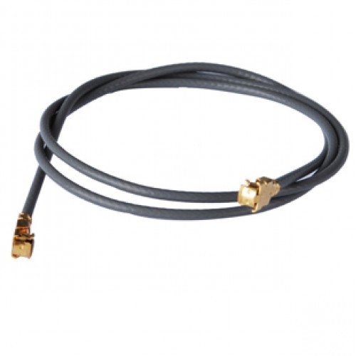 Black Rf 1.13Mm Coaxial Cable Ufl To Ufl