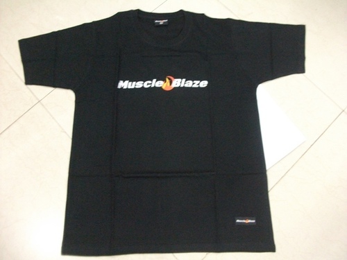 Round neck slogan t-shirt