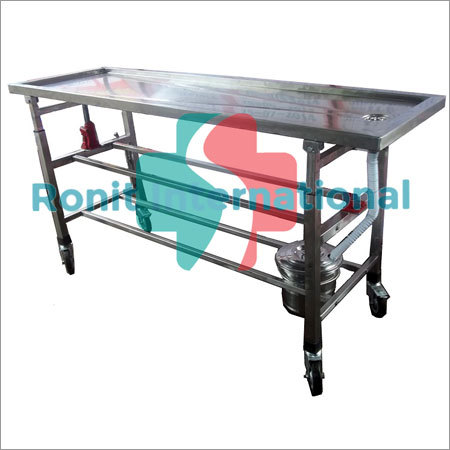 Hydraulic Embalming Table