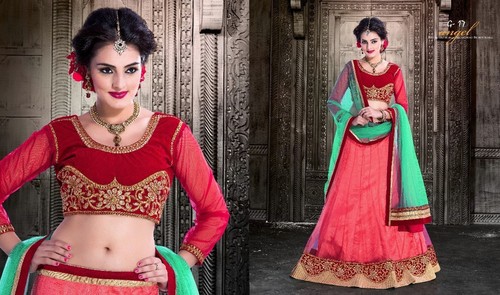 Heavy Embroidered Lehengas