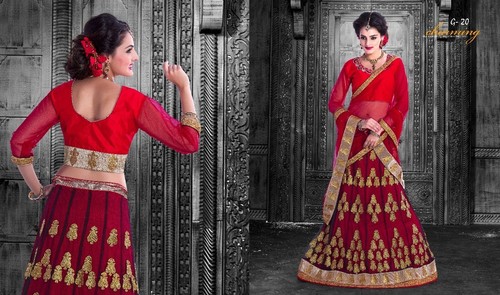 Embroidered Bridal Lehenga