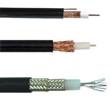 Brown Co Axial Cable Pvc Compound