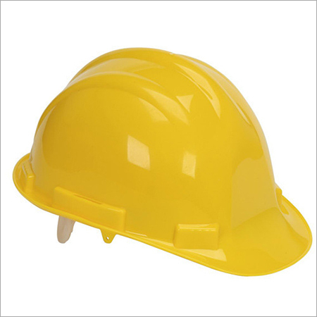 Safety Helmets - ABS Material, 12 Inch Size, Yellow Color | Durable, Robust, Reliable for Industrial and Road Safety Use