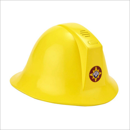 Fireman Helmet - PVC Material, Various Sizes Available | Sturdy, High Strength, Quality Checked Design, Male Use, Lightweight 1.21 kg