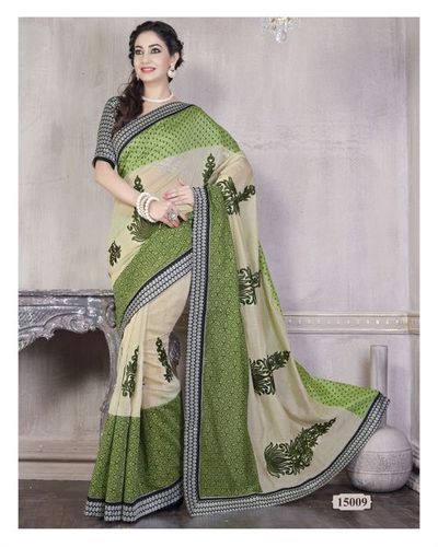 Party Wear Cotton Saree