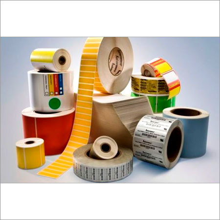 Barcode Label - Paper, Variable Size, Yellow, Thermal Print | Sharp Printing, Heat Resistant, Water Resistant, Strong Adhesive