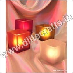 Frosted Candle Votive