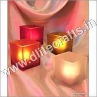 Frosted Candle Votive