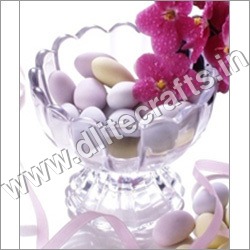 Transparent Ice And Fruit Cream Bowls