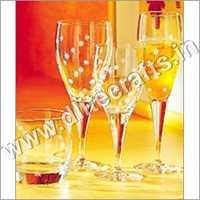 Drink Glasses Use: Wedding Decoration