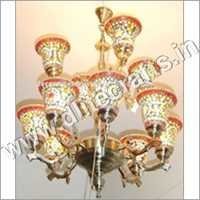 12 Arm Double Step Chandelier