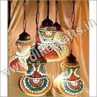 Moroccan Style 5 Light Hanging Chandelier