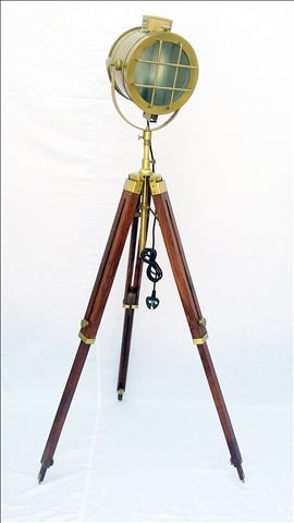 Antique Nautical Spotlight