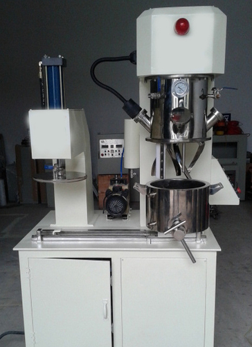 Lab Double Planetary Mixer with Presser
