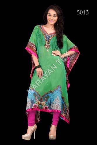 Georgette weight less kurti