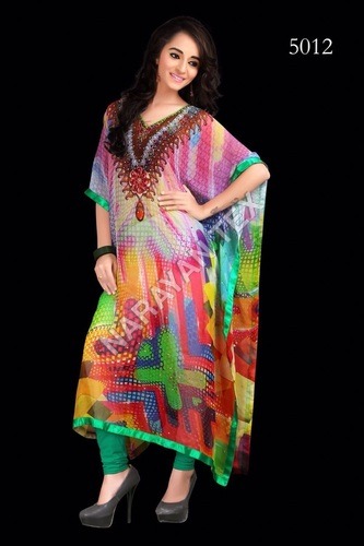 Georgete weight less ladies kurti