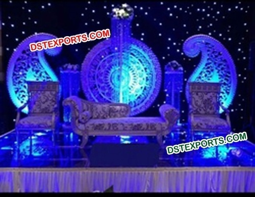 Beautiful Wedding Stage Backdrop Frames