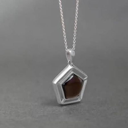 Fancy Silver Pendant