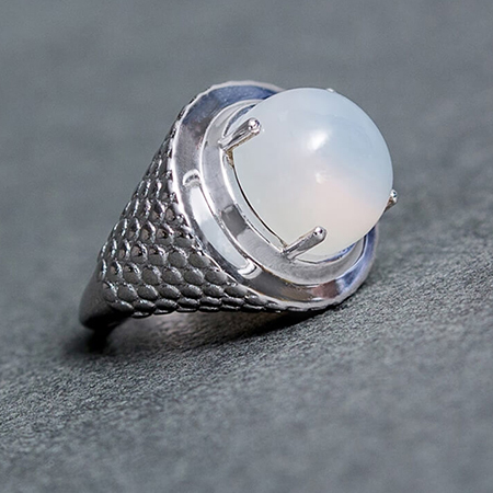 Sterling Silver Gemstone Ring