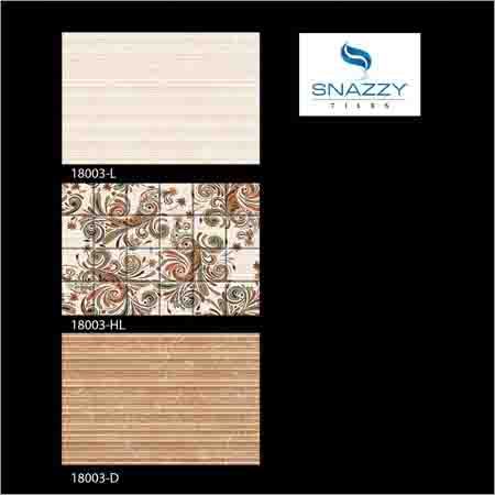 Designer Tiles - Ceramic, Variable Dimensions, 8mm Thickness, Glazed Finish | Durable, Stylish, Versatile, Stain Resistant, Easy Install
