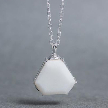 Sterling Silver Gemstone Pendant