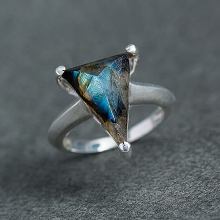 Fancy Silver Ring