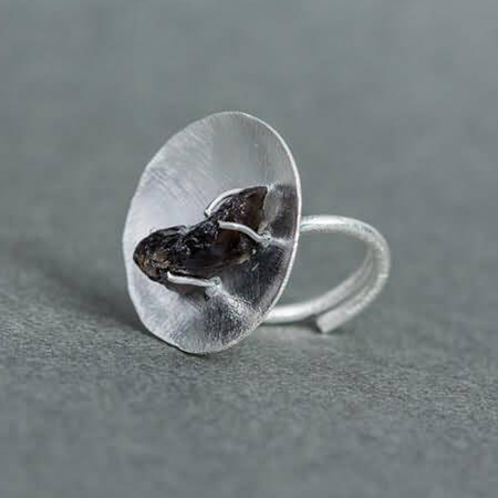 Onyx Silver Ring