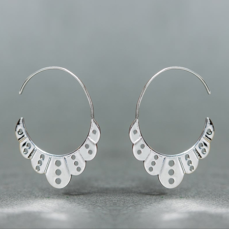 Sterling Silver Earring