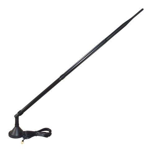 Plastic And Metal Rubber Magnetic Antenna 9 Dbi