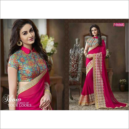 Fancy Partywear silk Sarees