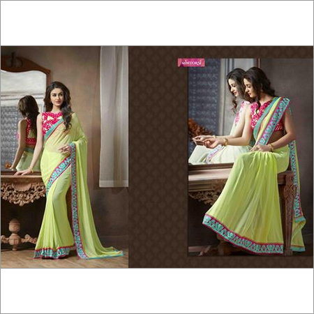 Fancy Partywear silk Sarees
