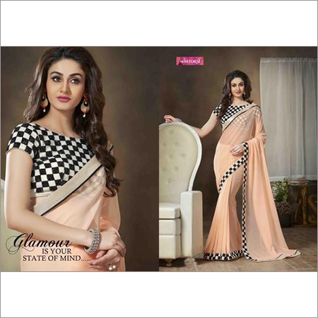 Fancy Partywear silk Sarees