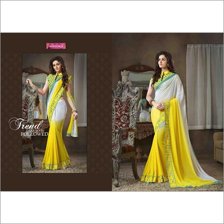 Fancy Partywear silk Sarees