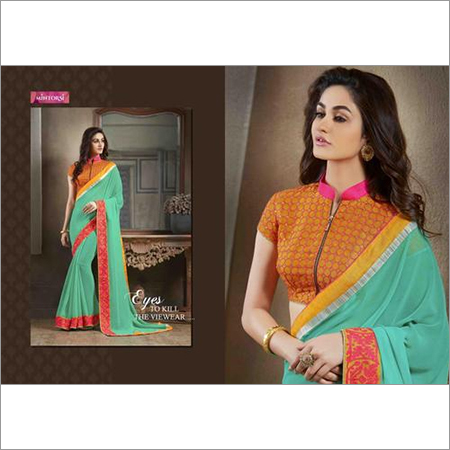 Fancy Partywear silk Sarees