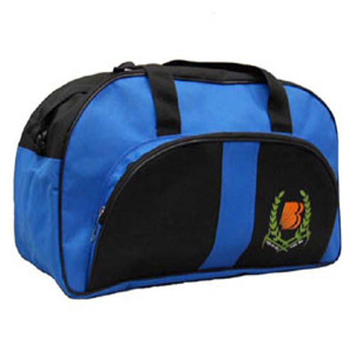 Large Travel Bag - Color: Blue And Black