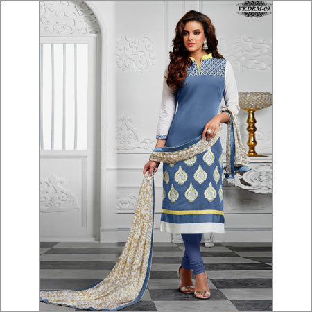 SkyBlue Designer Salwar Suit