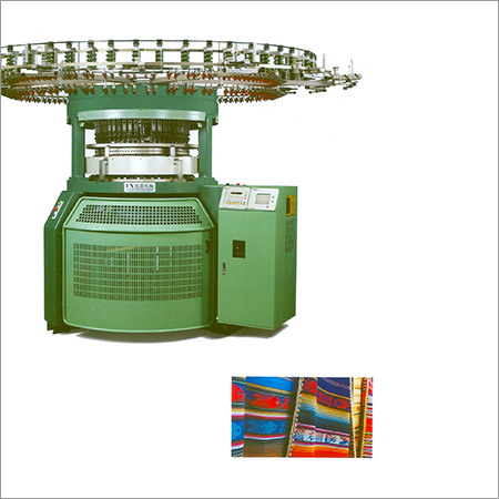 Single Computerized Stripper & Jacquard Knitting Machine