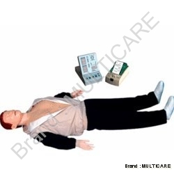 Advanced Adult CPR Training Manikin with Monitor and Printer