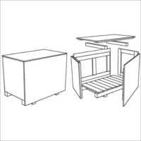 Plywood Packing Boxes - Plywood, Variable Size, Nail And Screw Fastened, Stackable, Durable, Heavy Duty