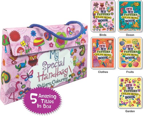 My Special Handbag Pattern Colouring