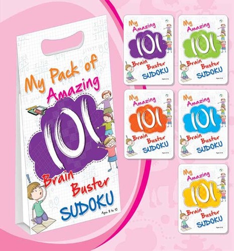 My Pack Of Amazing 101 Brain Buster Sudoku