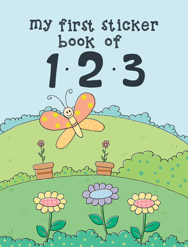 My First Sticker Book Of 123