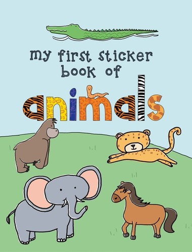 My First Sticker Book Of Animals
