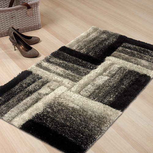 Checkered Carpet - Polyester 57x140 cm Multi Color | Moth Proof Dirt Free Cleanable Easy to Maintain Rectangular Design