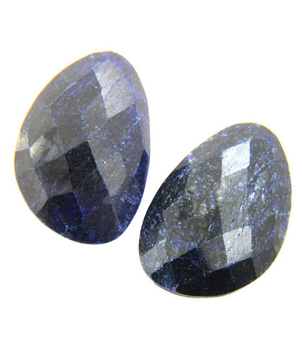 Two Natural Blue Sapphire Stone Pair