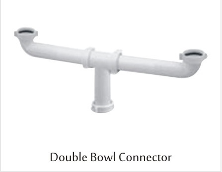 Double Bowl Sink Connector