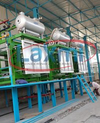 Automatic Eps Shape Moulding Machine - Color: Green