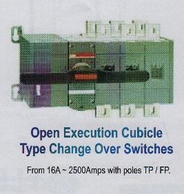 Open Execution Cubical Type Change Over Switches